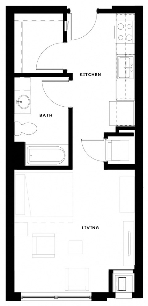 Westley on Broadway S3 Floor Plan